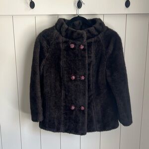 VNTG Styled by Winter faux fur coat
